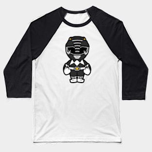 Black Ranger Chibi Baseball T-Shirt